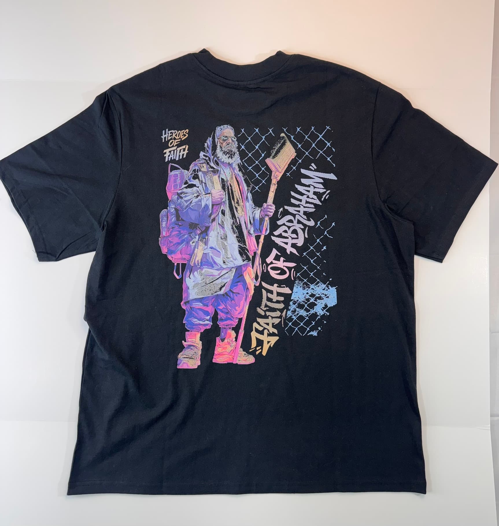 Shirt Oversized Black (Heroes of Faith "ABRAHAM")